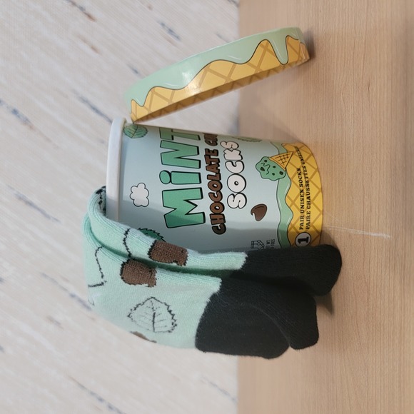 Main & Local | Mint Chocolate Chip Socks | New | - Picture 5 of 6